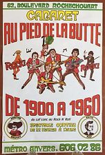 Affiche ancienne cabaret d'occasion  Paris XVIII