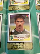 RARO álbum de Futebol 2002 2003 con pegatina de novato de Cristiano Ronaldo 306 segunda mano  Embacar hacia Mexico