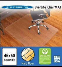 CHAIR MAT 46x60 Es Robbins Rectangle Economy Series for Hard Floors for sale  Shipping to South Africa