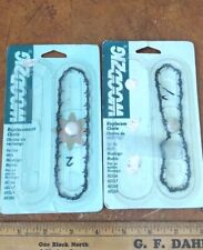 NEW NOS Woodzig Replacement Chains with Sprocket and Button for sale  Stanton