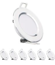 3 Inch LED RV Puck Light, 6Packs Full Aluminum Recessed Light down Light, Slim P, used for sale  Shipping to South Africa