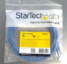 StarTech CAT 6 Cable - C6PATCH10BL 10Fft Blue Molded Cat6 UTP Patch Cable     5E for sale  Shipping to South Africa