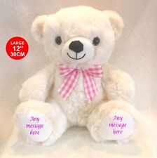 Personalised teddy two for sale  NEWTON ABBOT