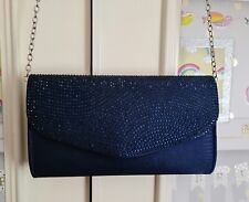 navy blue clutch bag for sale  MARGATE