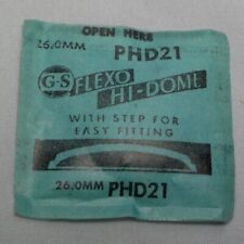 GS FLEXO HI DOME WATCH CRYSTAL REPLACEMENT PART 26.0 MM WATCHMAKER PHD21 #86 for sale  Shipping to South Africa