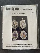 Janlynn embroidery vintage for sale  INVERNESS