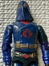 Vintage GI Joe Figure 1984 Hooded Cobra Commander Complete Great Shape for sale  Shipping to South Africa