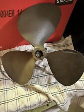 Used, Brass Boat Propeller Right Hand 13x12 Right Hand for sale  Shipping to South Africa