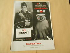 Publicité 2010 Advertising Tissot Le choix de Nicky Hayden comprar usado  Enviando para Brazil