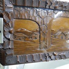 Vintage carved wooden for sale  Delevan