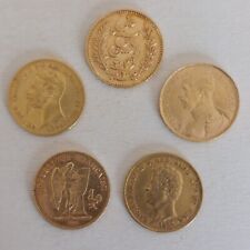 Monete oro lotto usato  Vittoria