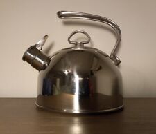 Used, Chantal Stainless Steel Whistling Tea Kettle 8 cups 2 Qt Capacity for sale  Shipping to South Africa