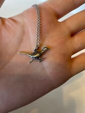 vtg JAMES AVERY RARE sterling silver ROADRUNNER NECKLACE see all now! for sale  Weatherford