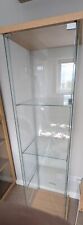 ikea detolf glass cabinet for sale  WICKFORD