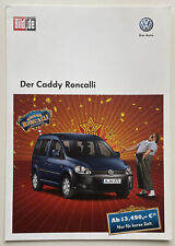 Caddy prospekt 2012 gebraucht kaufen  Deutschland