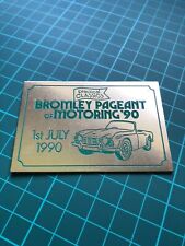 Bromley pageant motoring for sale  CHELTENHAM