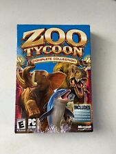 Zoo Tycoon: Coleção Completa PC 2003 três zoológicos em uma caixa livreto 2 discos comprar usado  Enviando para Brazil