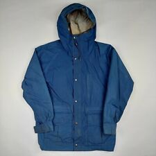 Vintage 80s Cabelas Goretex Mens Size Medium Hunting Rain Jacket Full Zip Hooded for sale  Abingdon