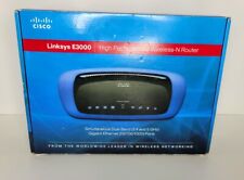 Roteador Wireless-N Cisco Linksys E3000 Alto Desempenho - Caixa Aberta, usado comprar usado  Enviando para Brazil