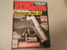 Combat handguns magazine for sale  Palm Coast
