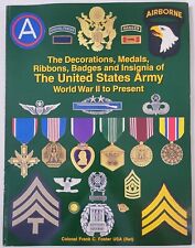 Decoraciones Medallas Cintas Insignias Insignia del Ejército de los Estados Unidos Segunda Guerra Mundial-Presente segunda mano  Embacar hacia Argentina