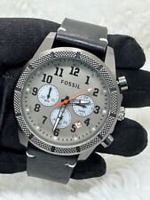 Amazing Fossil Flight Date Indicator Quartz Chronograph Men's Wrist Watch, used for sale  Shipping to South Africa