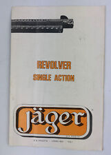 Jager single action for sale  Congress