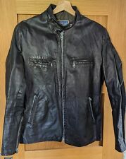 Vintage British Cycle Leathers Motorcycle Jacket Cafe Racer Medium  for sale  Shipping to South Africa