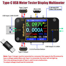 Type usb multimeter for sale  DUNSTABLE