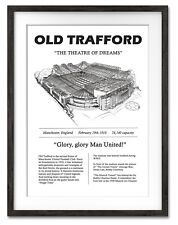 Man united poster for sale  STOKE-ON-TRENT