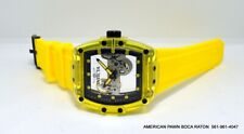 Reloj mecánico de silicona para hombre Invicta S1 Rally Diablo 47,5 mm amarillo mod 44364 segunda mano  Embacar hacia Argentina