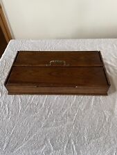 Antique cutlery box for sale  CEMAES BAY