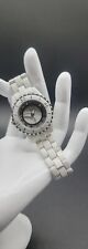 Relógio feminino Charles Dumont quartzo resistente à água pulseira branca   comprar usado  Enviando para Brazil