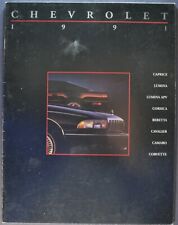 1991 chevrolet brochure for sale  Olympia