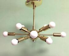 Candelabro sputnik clássico 12 braços 15", luminária, latão polido comprar usado  Enviando para Brazil