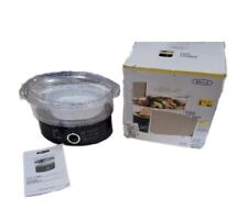 New BELLA Two Tier Food Steamer, Dishwasher Safe Lids, Stackable Baskets, used for sale  Shipping to South Africa