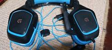Logitech - G430 Auriculares con cable para juegos para PC - Negro/Azul, incluye dongle segunda mano  Embacar hacia Argentina