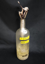 Absolut Vodka Dispensador No Funcional Botella Vacía Propósito Comercial 1 L segunda mano  Embacar hacia Argentina