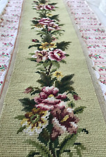 Vintage needlepoint floral for sale  Brandon