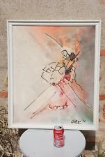 Tableau peinture huile d'occasion  Bourg-en-Bresse