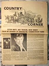 Country corner newspaper d'occasion  Expédié en Belgium