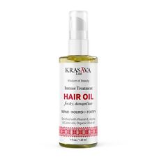 Hair Oil, Scalp Treatment Blend for Repair, Nourish & Fortify Hair, Natural, 4oz for sale  Shipping to South Africa