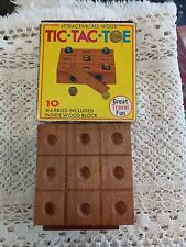 Tic-Tac-Toe de madeira com caixa original completa, usado comprar usado  Enviando para Brazil