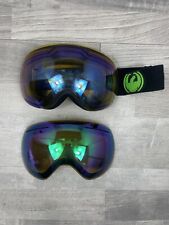 Óculos de esqui Dragon X1 snowboard com bolsa de pano de lente de substituição comprar usado  Enviando para Brazil