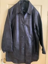 Ladies leather coat for sale  TIPTON