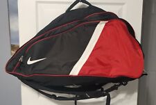 Bolsa raquete de tênis Nike mochila transporte viagem vermelha e preta e branca raquete múltipla  comprar usado  Enviando para Brazil