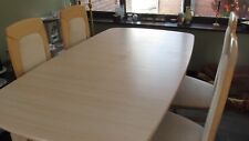 Dinning table chairs for sale  GALASHIELS