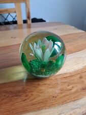 Heavy glass paperweight. for sale  Shipping to Ireland