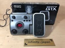 Pedal de efeitos múltiplos de guitarra Zoom G1X frete grátis do Japão frete muito rápido comprar usado  Enviando para Brazil