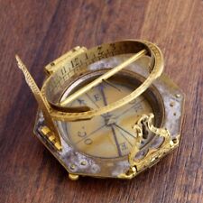 Antiguo reloj de bolsillo Marin Willebrand nivel brújula reloj de sol (ver video), usado segunda mano  Embacar hacia Argentina